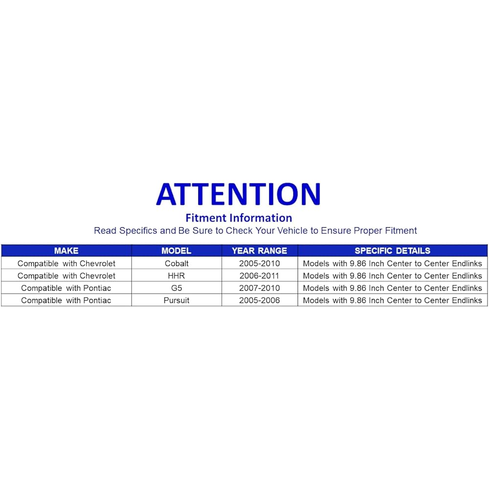 Suspension Kit Front Swaber Endink left and right 2 pieces