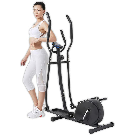 AORTD Cross Trainer Aerobic exercise equipment that can be done at home Elliptical Sky 8 resistance levels Walker with heart rate monitor Training Walking Whole body diet Lose weight at home Indoors at home