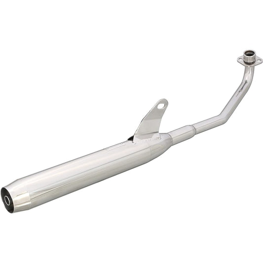 KITACO Sporty Down Muffler Compliant with 2010 Acceleration Noise Regulations Super Cub 110/Cross Cub 110 Stainless Steel/Buffed 543-1439400