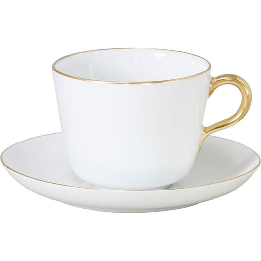 Okura Toen Gold Line (Couple Shape) Morning Cup & Saucer 26C/1001