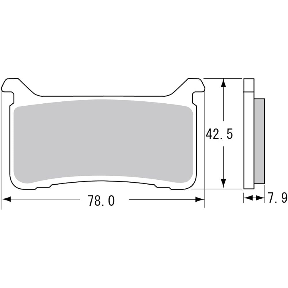 KITACO SBS brake pad 947DC CBR1000RR, CB1100RS 777-0947081