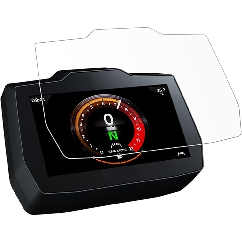 DEMUR 2022 For Tiger 1200 Tiger1200 Motorcycle Accessories Speedometer Scratch Cluster Screen Dashboard Protection Instrument Film Dashboard Screen Protector (Size : 4 set)