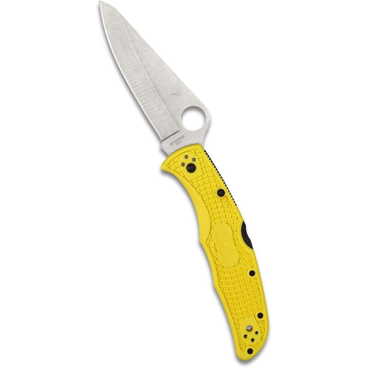 Spyderco Folding Knife Yellow Total Length: 221mm Pacific Salt 2 H-1 [Straight Blade] C91PYL2