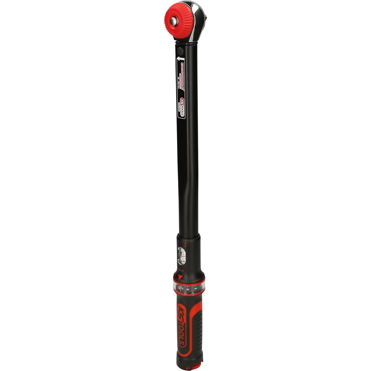 KS TOOLS 1/2" ERGOTORQUEprecision torque wrench with rotary mushroom ratchet head 20-200Nm 516.1442