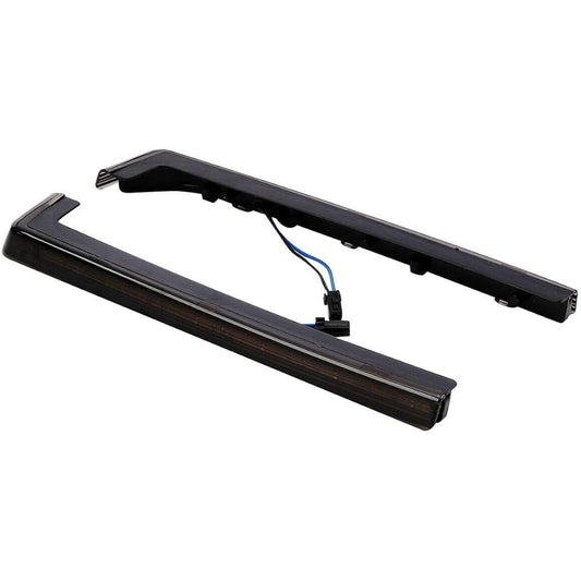 Hokuotolite King Tour Pack Side Marker Light Kit 2006-2021 Harley-Davidson Touring Trike Models Electra Glide Road Glide Tri Glide Smoke Lens