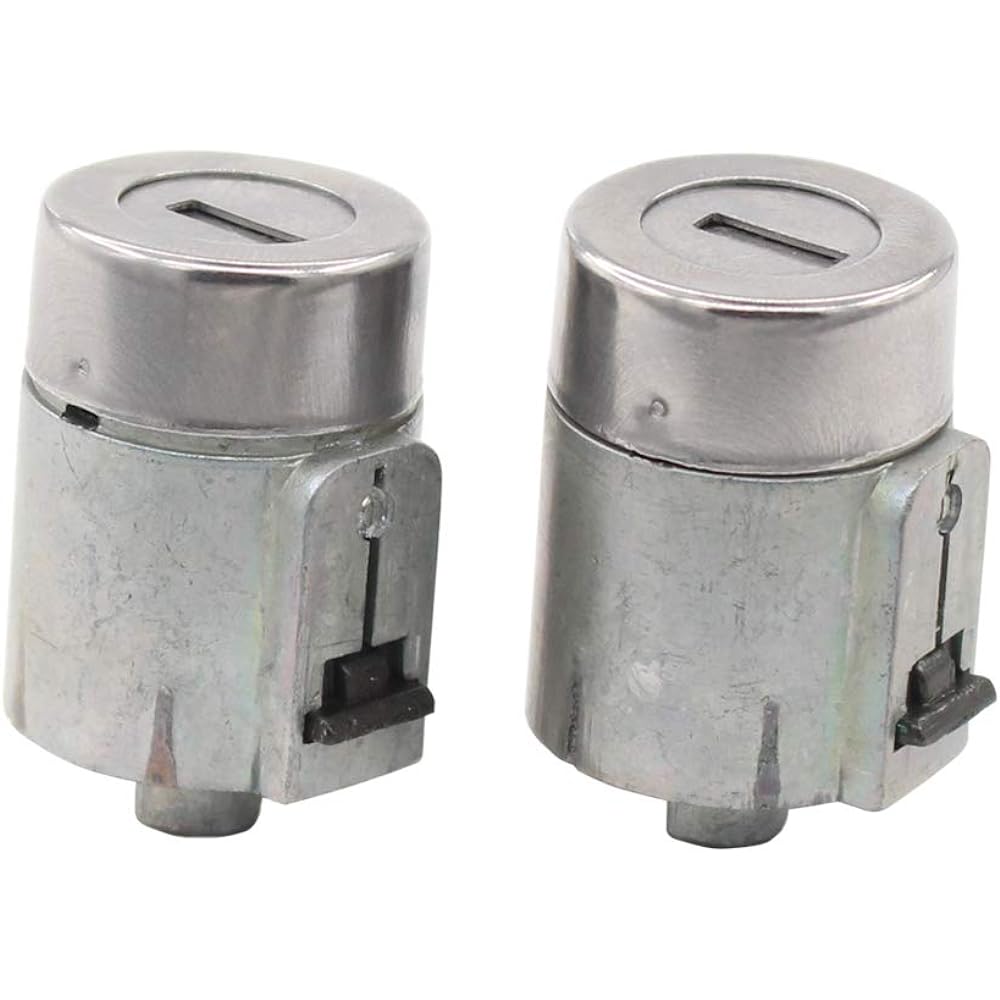 New Yall Front left LH driver & right right RH RH side door lock cylinder key 2