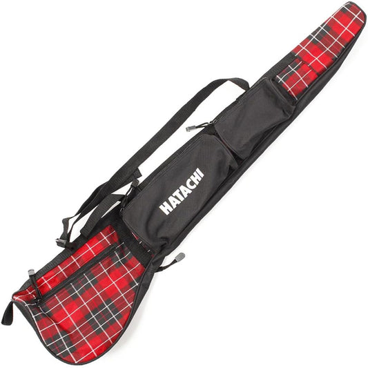 HATACHI Ground Golf Triple Pocket Club Case 2 BH7013 72 Red Check