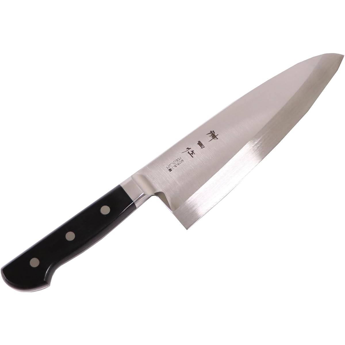 Kanda Kanda-made Deba Knife 21cm Made in Japan For Commercial Use With Base Sashimi Fish Molybdenum Steel Black Plywood 129098