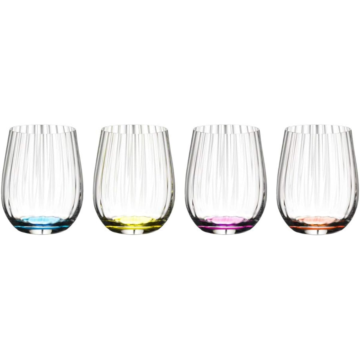 [Genuine] RIEDEL Glass Tumbler Collection Happy O Optical (4 colors) 344ml 5515/44 Clear