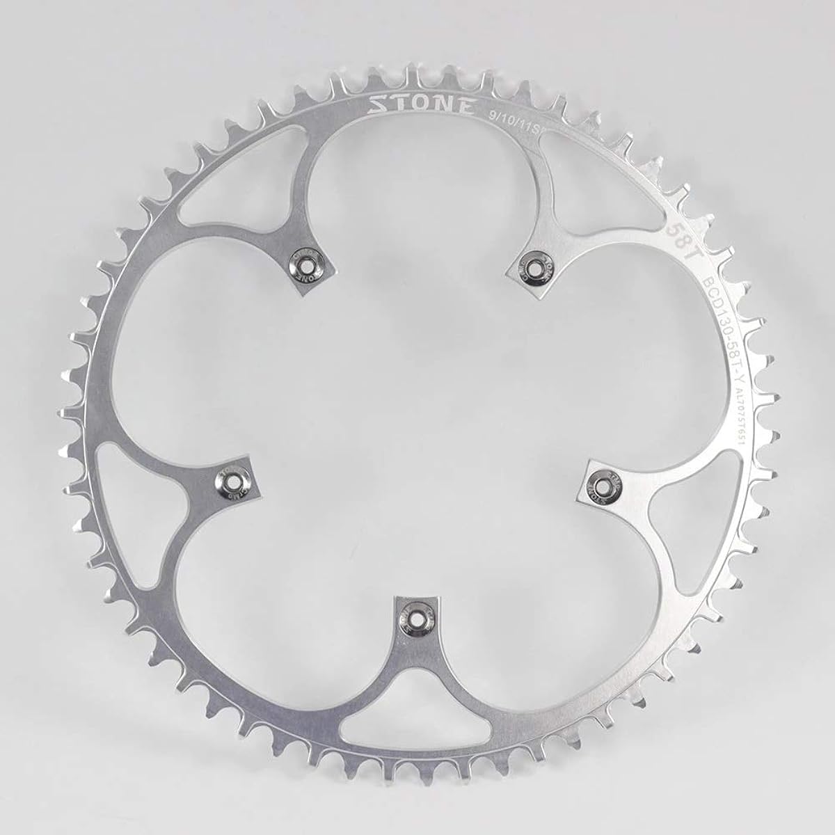 Stone Bicycle Chainring BCD 130mm 38T 40T 42T 44T 46T 48T 50T 52T 54T 56T 58T 60T Chain Ring 9-11s