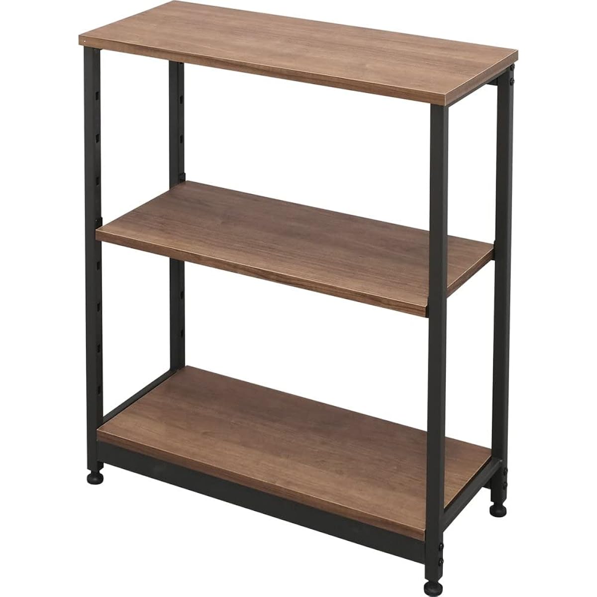 Iris Ohyama Open Shelf Rack Brown x Height 80cm Steel Wood Width 62cm SWR-6280