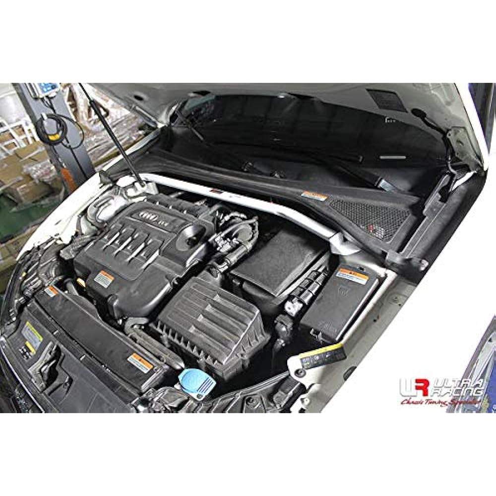 Ultra Racing Front Tower Bar for AUDI A3 8V 2.0L Diesel North American A3 Sedan 8VCZPL Diesel [TW2-3047]