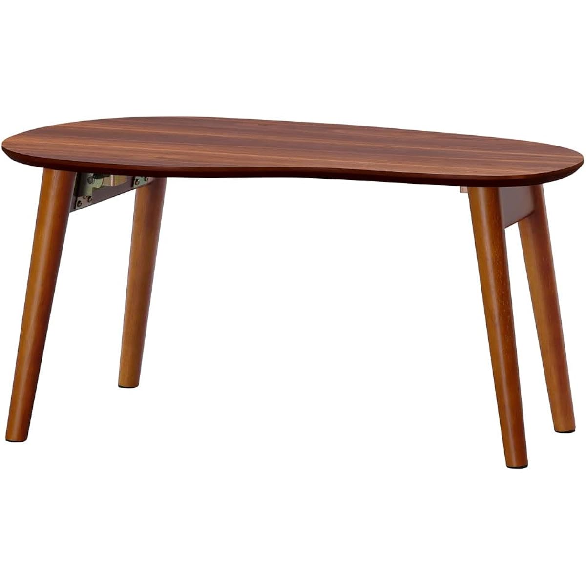 IRIS OHYAMA Table Folding Folding Table Center Table Desk Width approx. 70 x Depth approx. 40 x Height approx. 34 cm FCT-700R Walnut