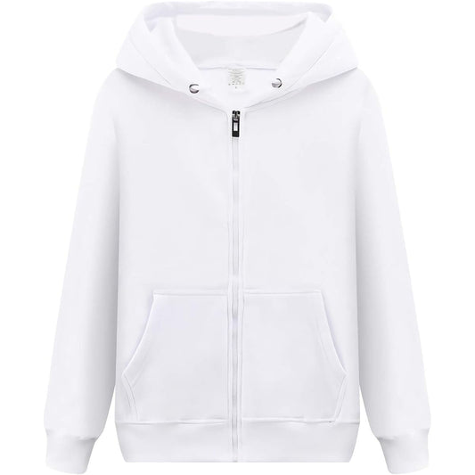 [HISITOSA] Men's Hoodie, Sweatshirt, Zip-up, Long Sleeve, Autumn Clothes, Plain, Brushed Lining, Thick Clothes, Men's, Spring, Autumn, Winter, 9 Colors Available, S~3L