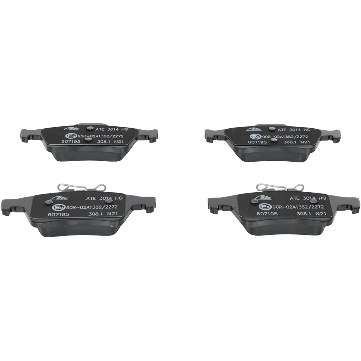 PADDING (ate-at2020) Brake Pads Set v30742031 13046071952