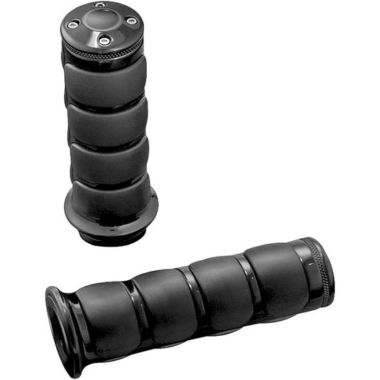 KURYAKYN Black ISO-Grips 07-10 Kawasaki VN900C compatible