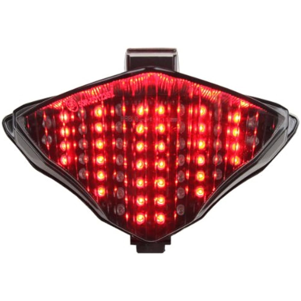 Integrated sequential LED tail tail lit smok lens 2004-2006 For YAMAHA YZF R1