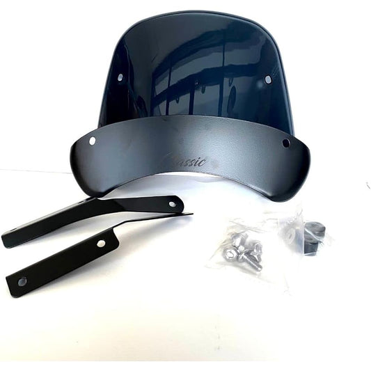 Meter Visor Shield for Honda DAX125 ST125 DX007 Diablo Custom Works Windshield (Classic) for Honda Dax125 ST125 Meter Visor/Meter Windshield