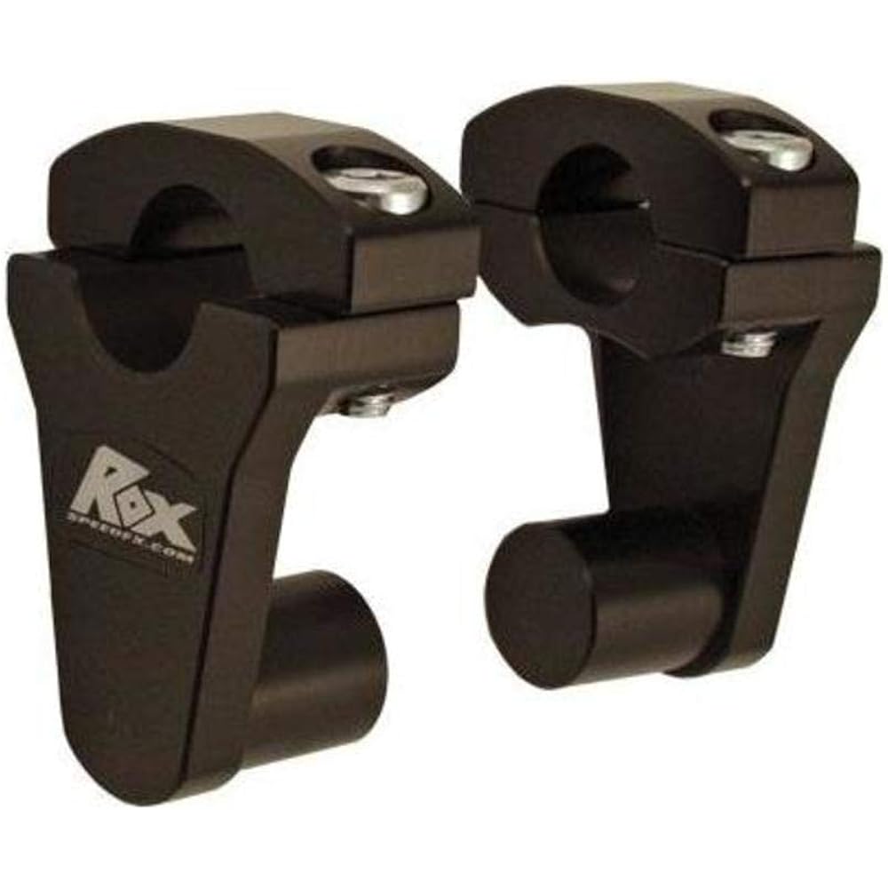 ROX SPEED FX ELITE Series Pivot Handle Bar Riser -2 inch -Black 1R -P2SEK