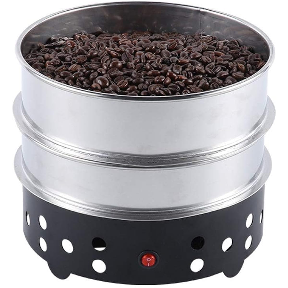 Bounabay Coffee Bean Cooler Coffee Roasting Cooler Double Layer 600g Commercial Use Home Use 100-110V