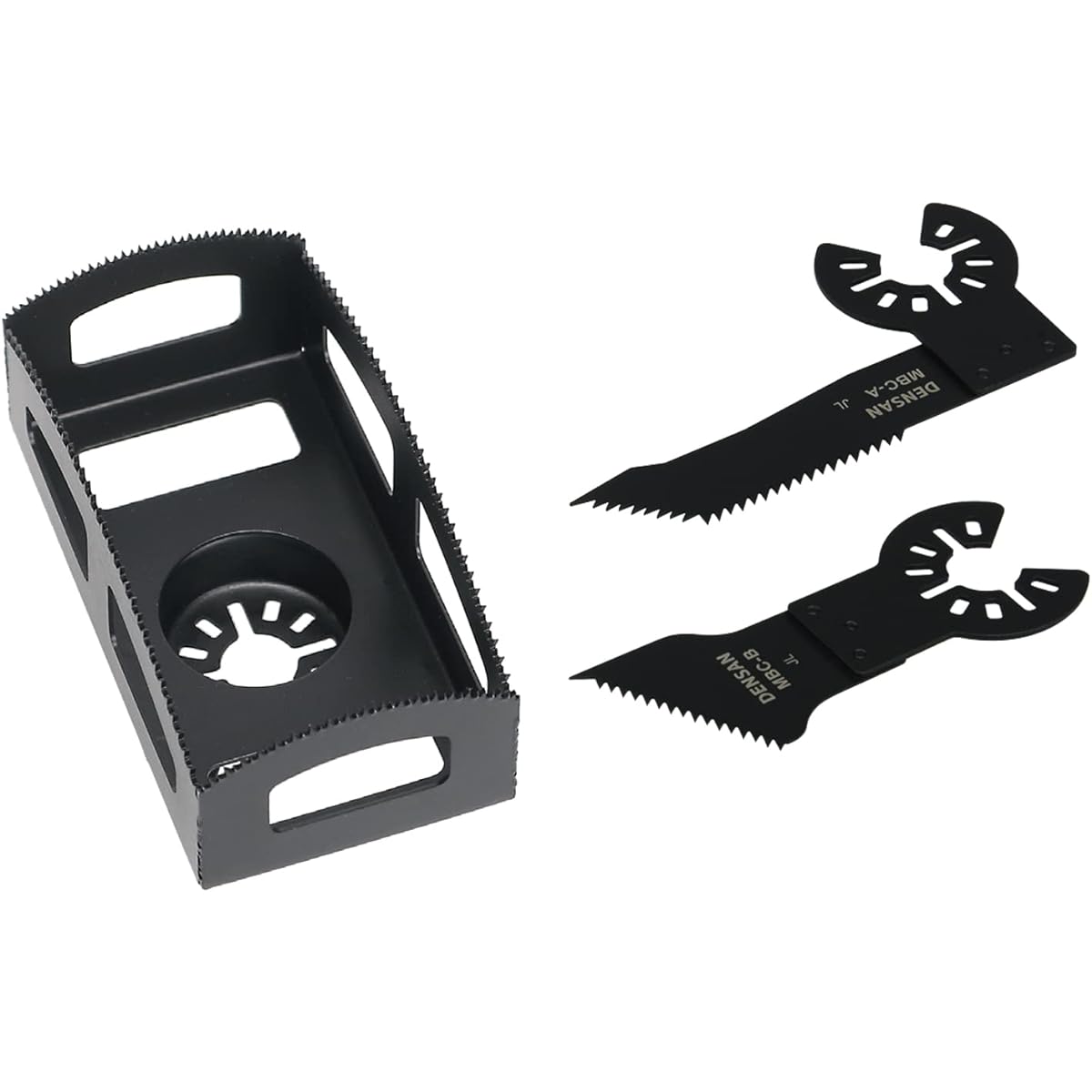 Jefcom Switch Box Saw Attachment Set for Multi Tool (OIS Blade) SWC-SMBC-3S