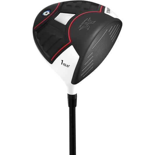 MAZEL Golf Driver Club Carbon Shaft Right-handed Men's Flex: S, R, SR Number: 1W