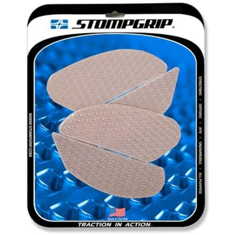 (Stomp Grip) Traction Pad Tank Kit Clear ICON NINJA H2SX/SX SE 18-20 55-14-0150C