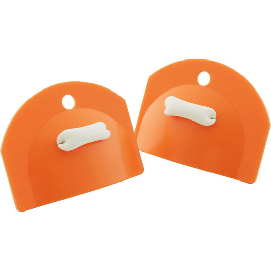 TEKISUI Swimming Practice Paddle Arch Hard Type S Size Orange TP5