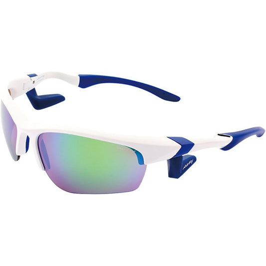 AirFly Nose Padless Sports Sunglasses AirFly Sharp Lens White/Blue Mirror AF-101 C1