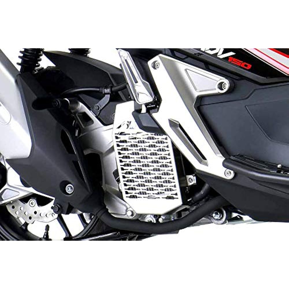 H2C ADV150 (20-21) Radiator Cover, Stainless Steel