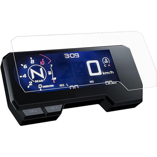 Fits for Honda CBR500R CB500F CB500X CBR650R CB650R Motorcycle Dashboard Screen Protector Cluster Scratch Screen Protective Film Protector Instrument (Color : 2 SET)