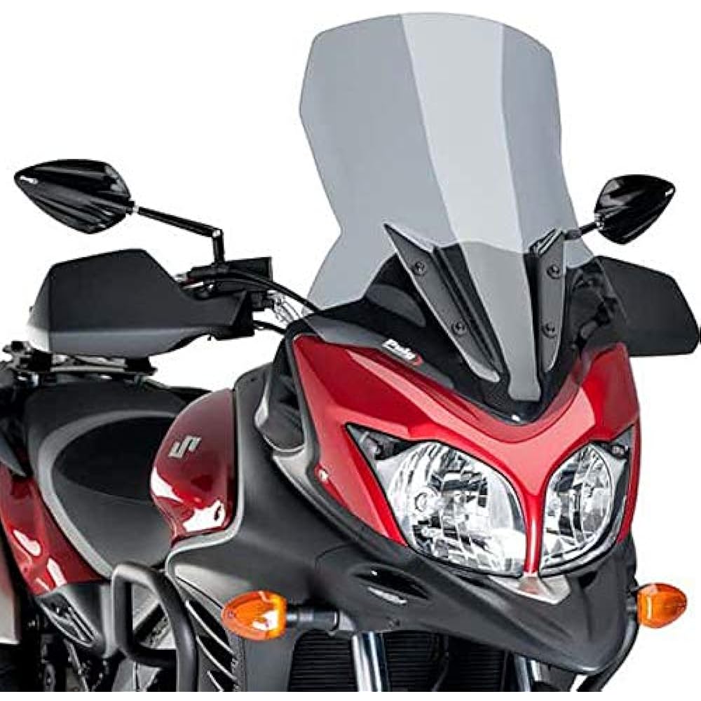 Puig 5895H SCREEN TOURING [SMOKE] SUZUKI VSTROM(12-15) Puig Screen Cowl Motorcycle Bike Parts