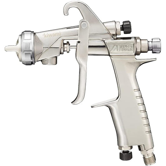 Anest Iwata KIWAMI Gun Series Gravity Spray Gun Diameter φ1.6mm KIWAMI-1-16B2 Silver