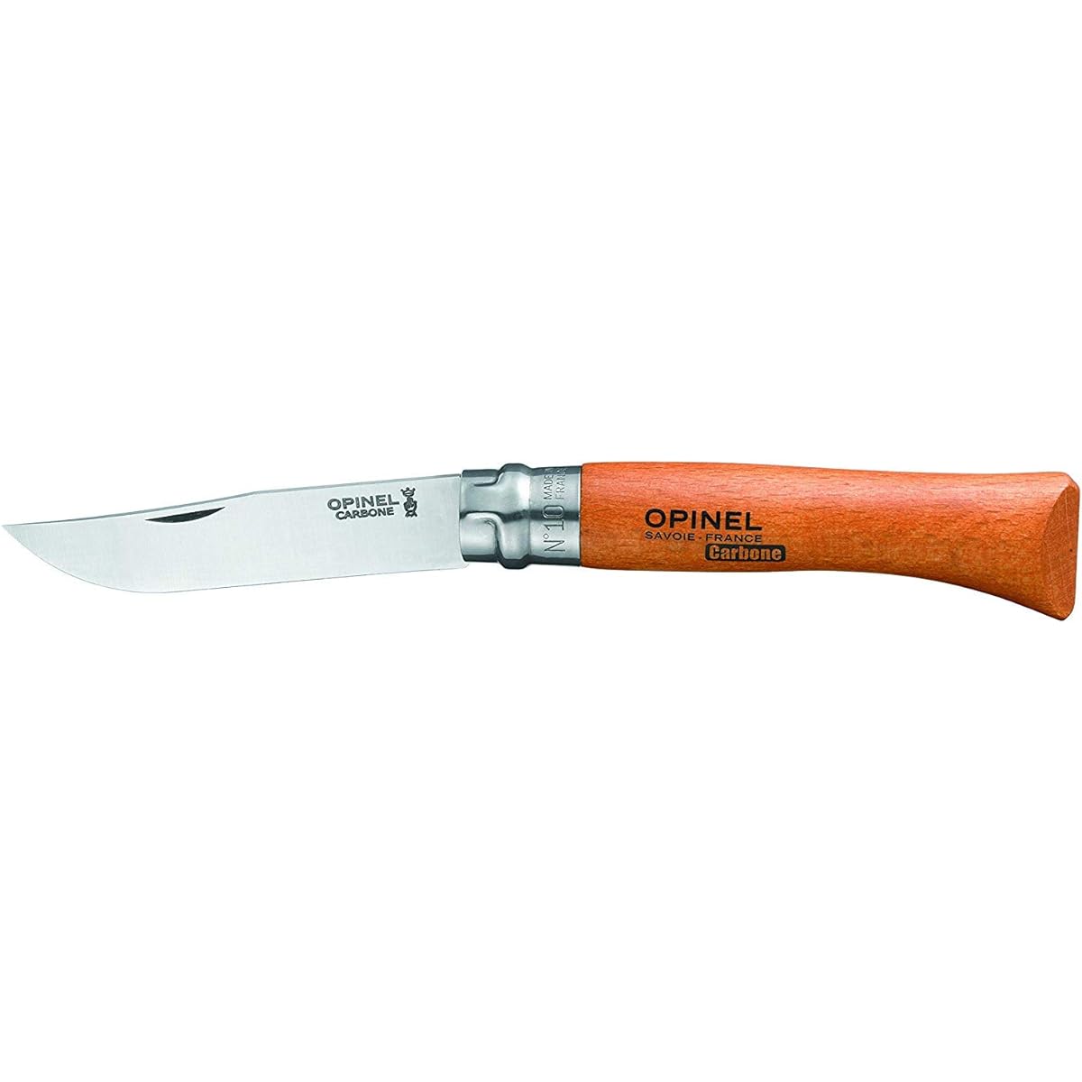 [Opinel] Opinel Outdoor Knife No.9 Carbon Steel 9cm Folding Knife 113090 N°09 carbone (N°9VRN) Camping Fishing Climbing [Parallel Import]