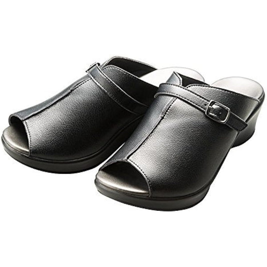 [AKAISHI] Arch Fitter 136 Comfort Mule Black L size (24.0~24.5)
