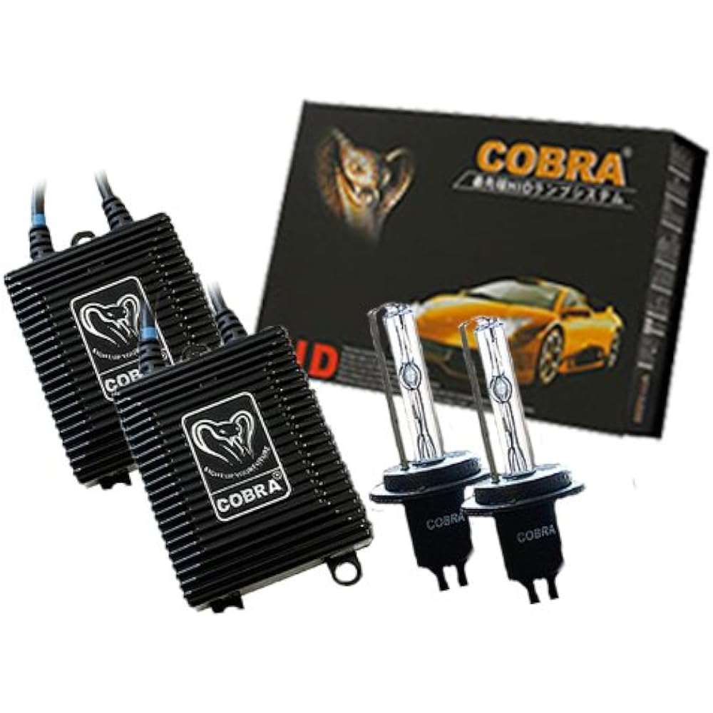 New COBRA HID Kit Built-in Canceller 55W H7 12000K 3 Year Warranty TS000000921