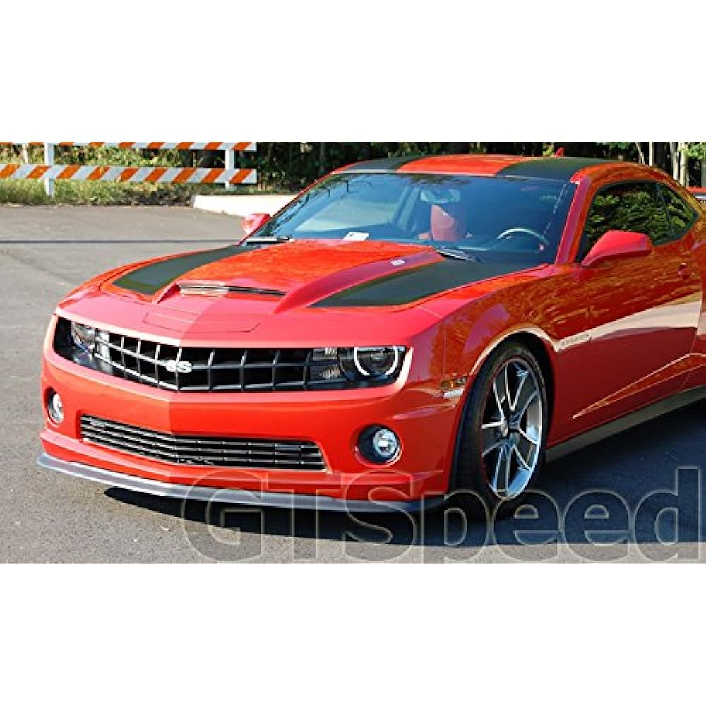 [GT-SPEED] SLP style polyurethane Front bumper lip, 2010-2013 CHEVY CAMARO SS/V8 bumper only (not compatible with V6 bumper).