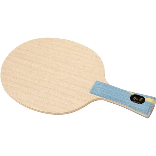 Nittaku Table Tennis Racket Kyo Leopard Dragon 5 Shakehand Attack 5 Pieces Plywood + 2 Aryl Carbon Flare NC0368