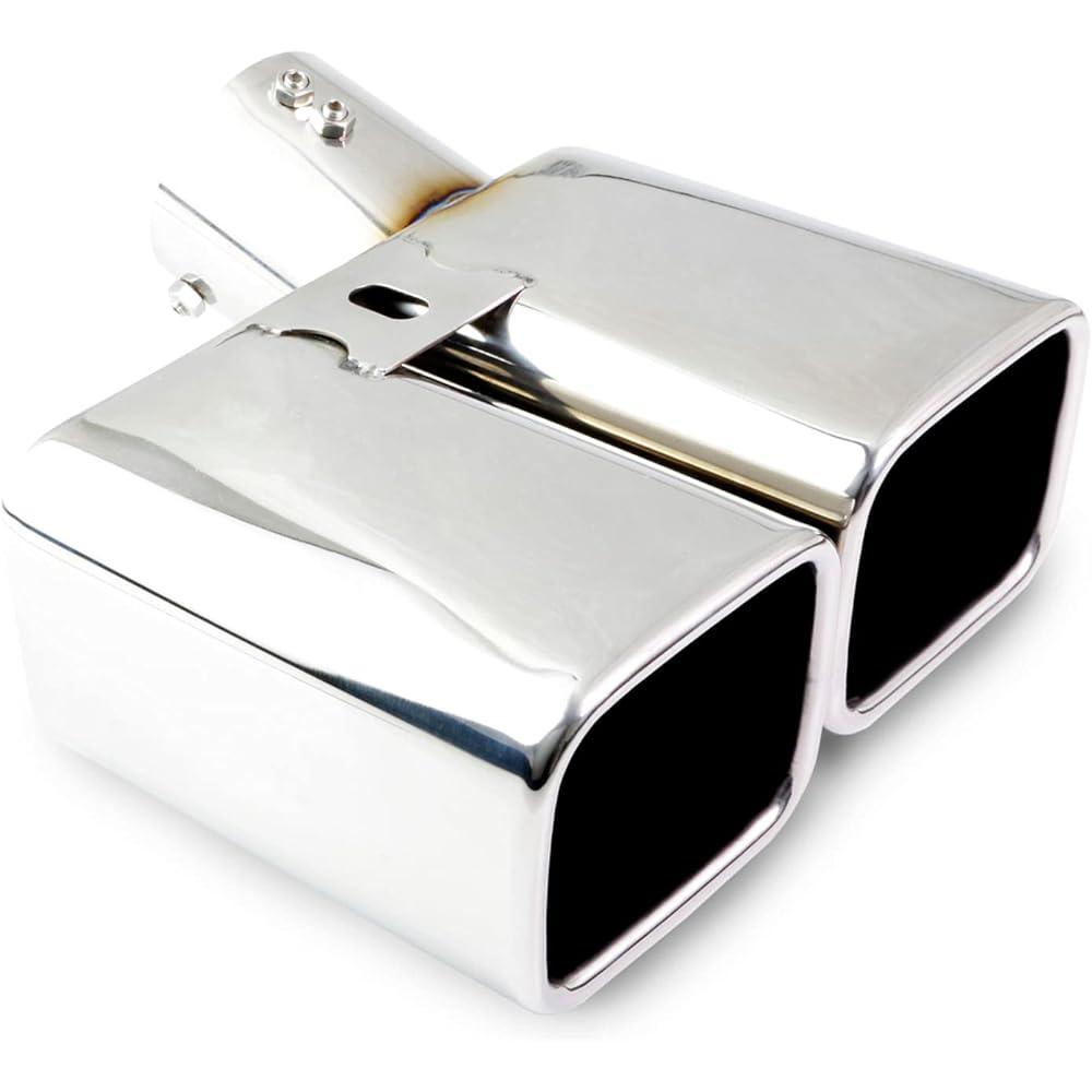 LK SHOP Alphard Vellfire 30 Series Muffler Cutter 2 Pieces Stainless Steel Square Square VOXY 80 Series