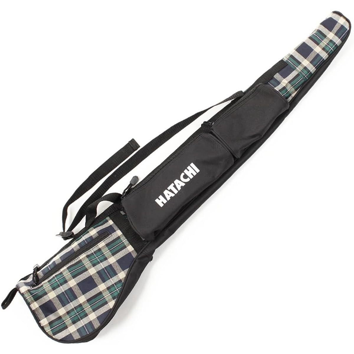 HATACHI Ground Golf Triple Pocket Club Case 2 BH7013 77 Blue Check