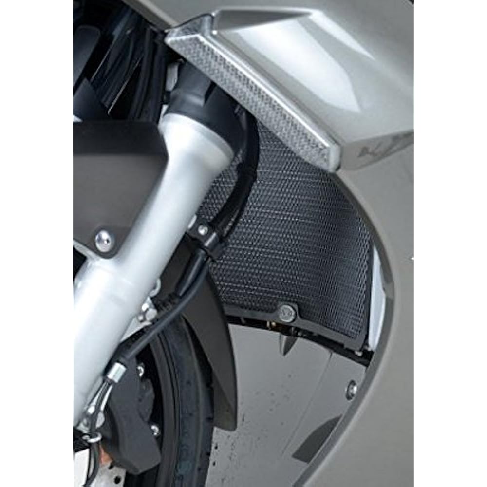 R&G RG-RAD0152BK Radiator Guard Aluminum Black FJR1300 (06-13)