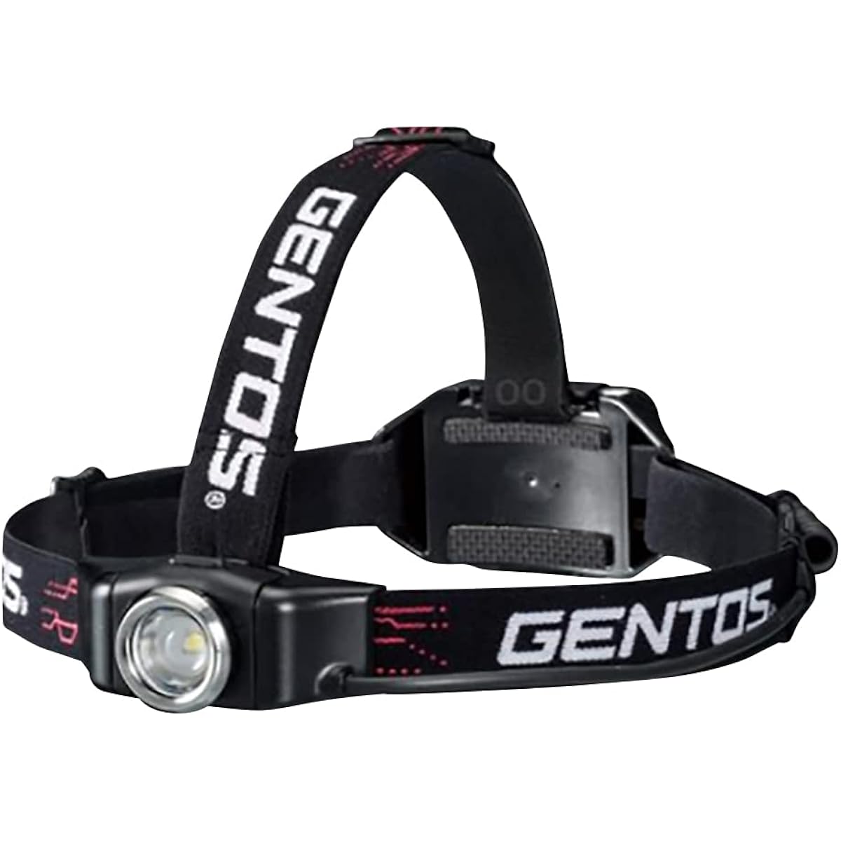GENTOS Waterproof LED Headlight USB Rechargeable [Brightness 300 Lumens/Practical Lighting 6 Hours/Water Resistant] GH-001RG Compliant with ANSI Standards