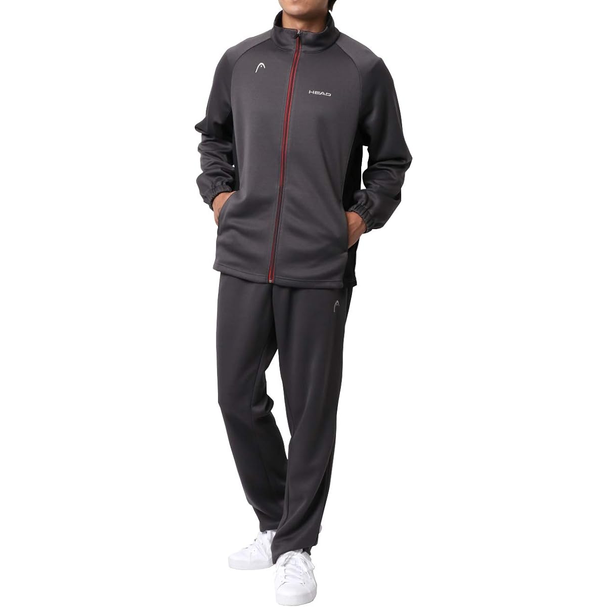 [Head] Jersey Top and Bottom Set Men's Antibacterial and Odor Resistant Long Sleeve Setup Top and Bottom Sports