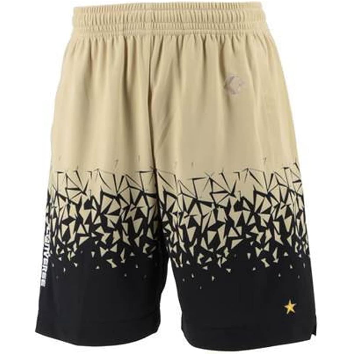 Converse CBG231852 Men's Basketball Shorts, Sweat Absorbent, Quick Drying, Gold Series Practice Pants