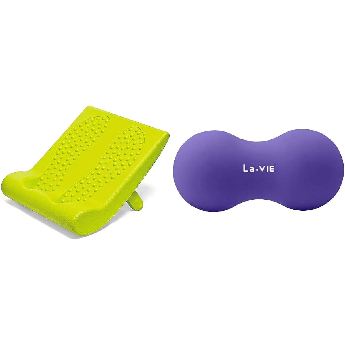 La-VIE Stretch Board Nobi-chan 3 Level Adjustable Angle Calf Back & Katao Stretch Ball Massage Ball [Set Purchase]