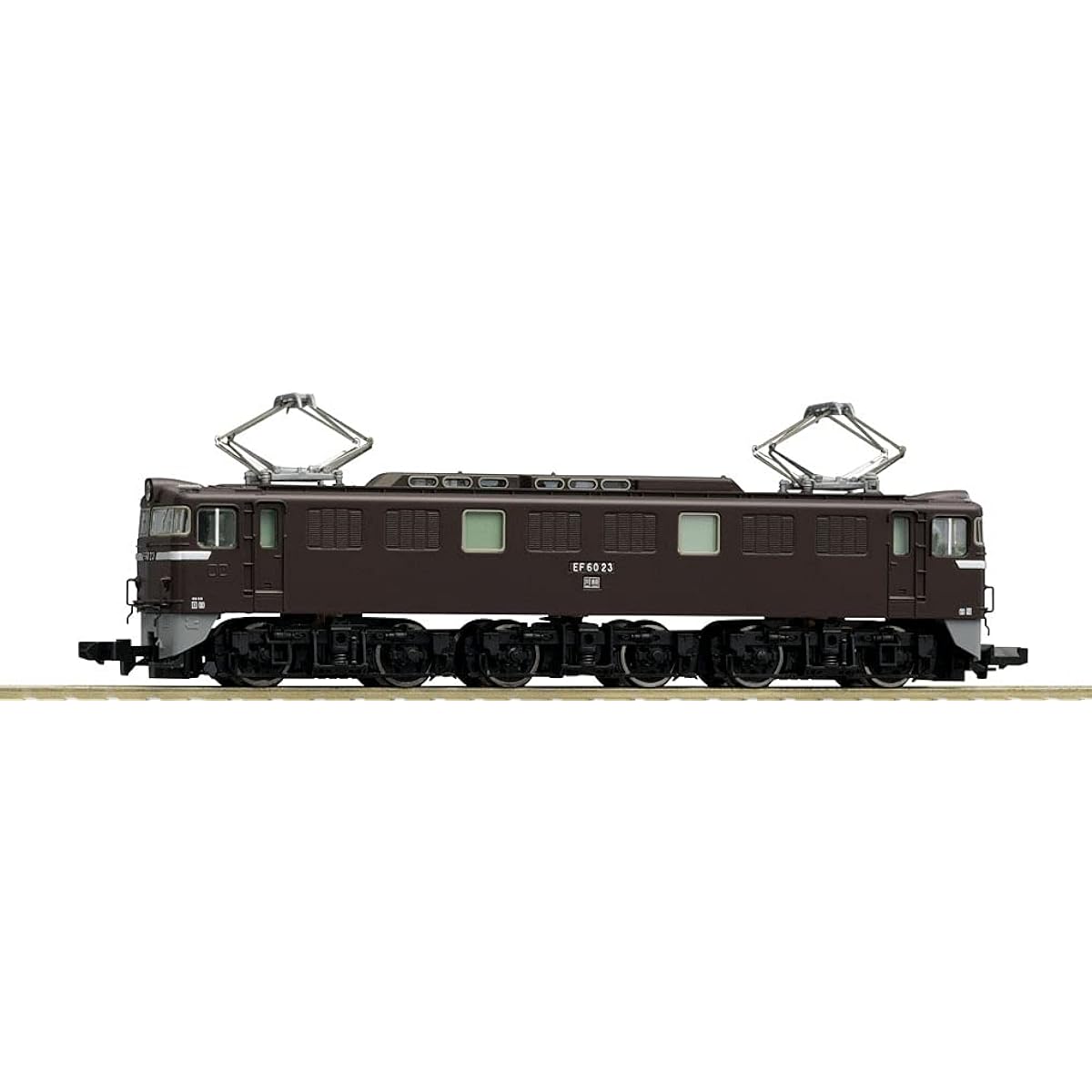 TOMIX N Gauge JNR EF60 0 Type Electric Locomotive 2D Type/Brown 7146 Railway Model Electric Locomotive