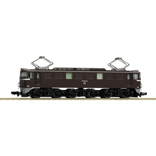 TOMIX N Gauge JNR EF60 0 Type Electric Locomotive 2D Type/Brown 7146 Railway Model Electric Locomotive