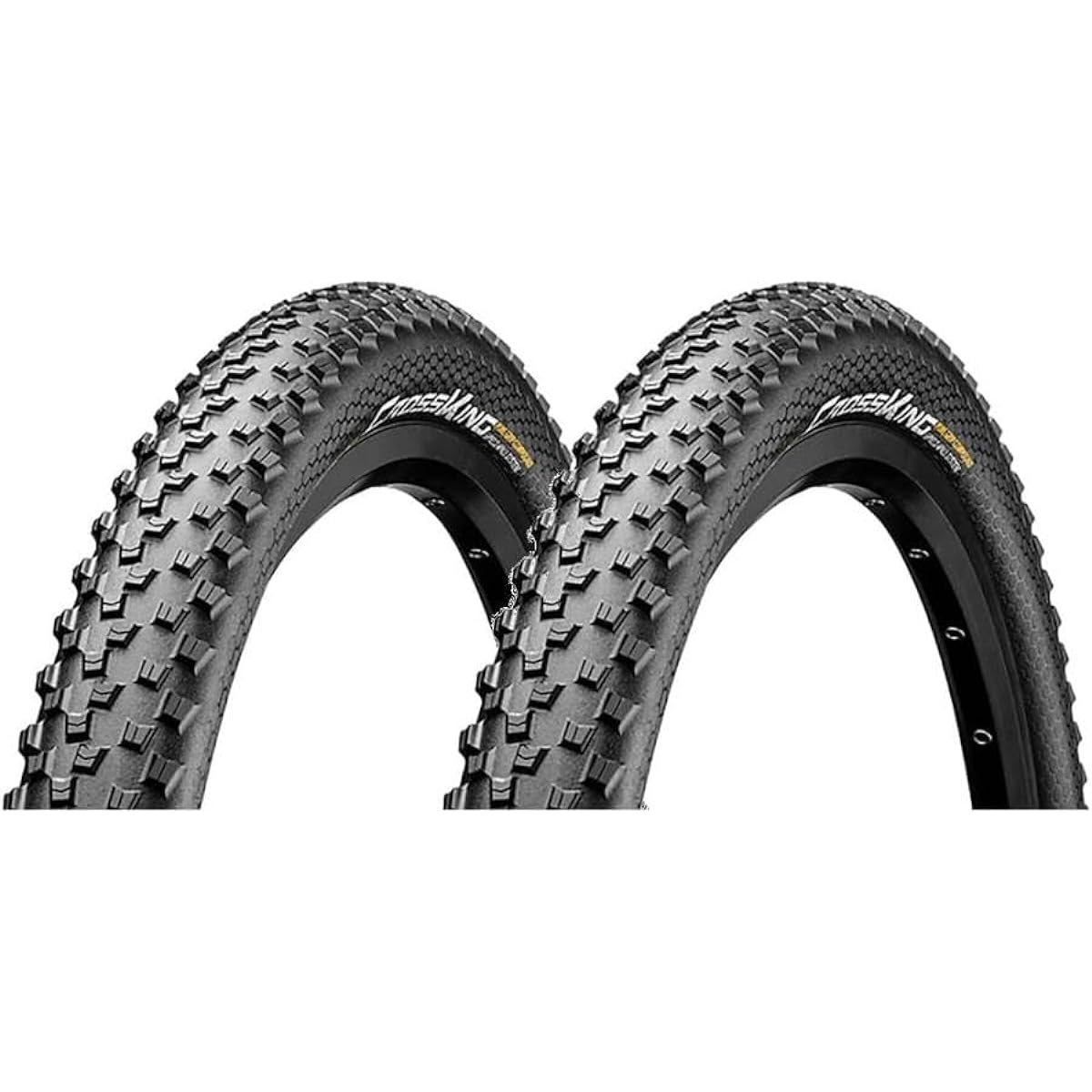 Set of 2 Continental Cross King Performance Tubeless Ready Cross King Performance MTB (29x2.3) [Parallel Import]