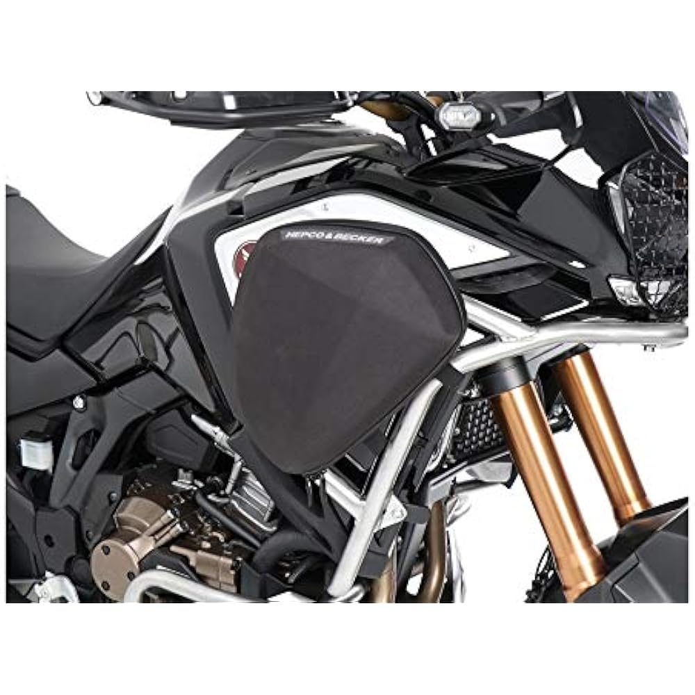 HEPCO&BECKER Soft Bag for Tank Guard, Engine Guard, One Side 3L, General Purpose, Waterproof Pocket Equipped 640100-0001