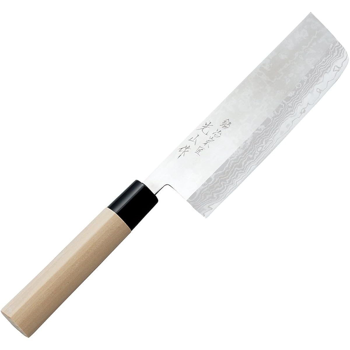 Mitsuyama V-Kanemoto Forged Wari Knife Laminated Nakiri HT-6000